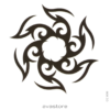image tatouage maori soleil