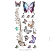 photo du tatouage bijoux papillons