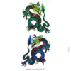 image tatouage dragons multicolores