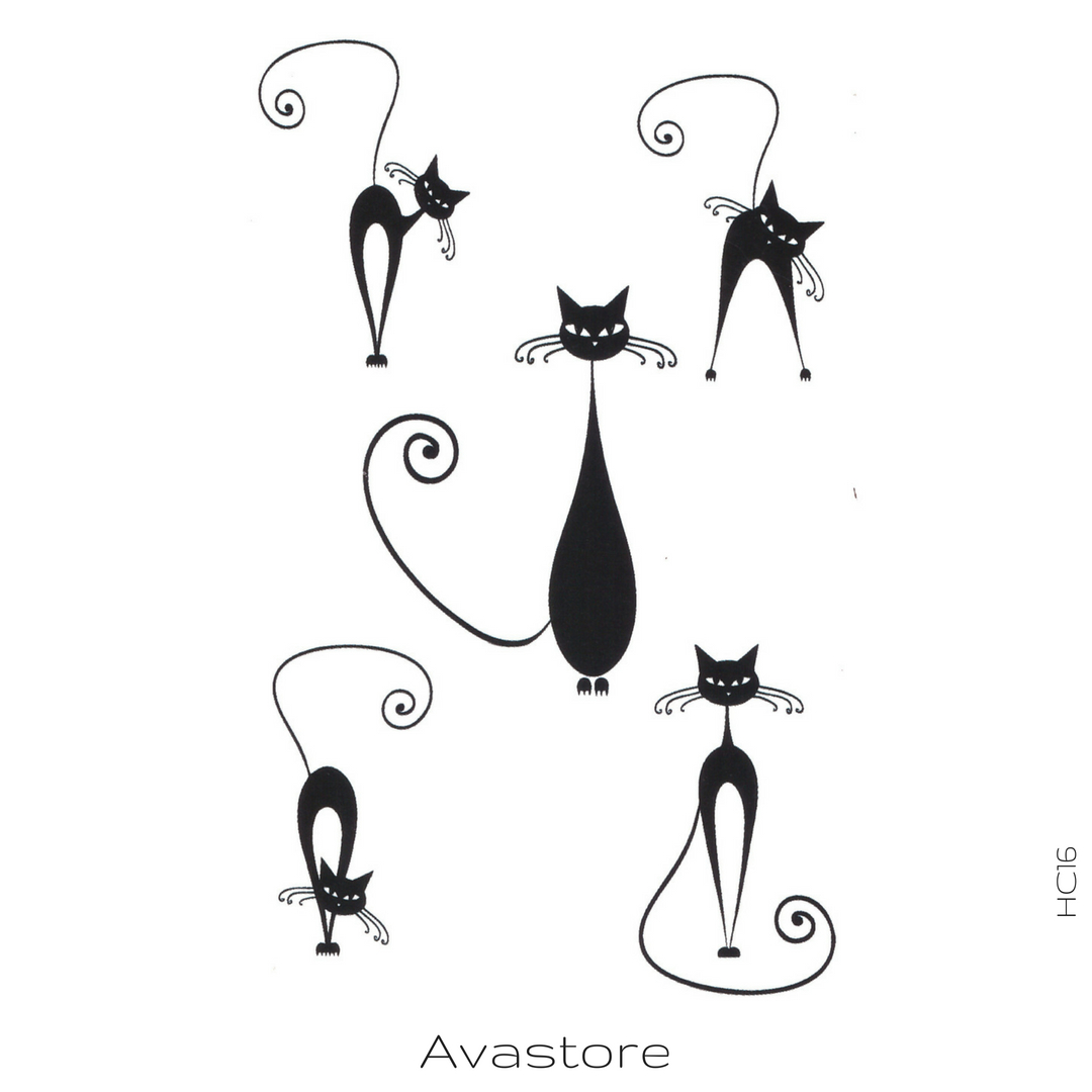 Chats Silhouette Avastore