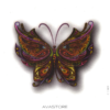 image tatouage papillon coloré