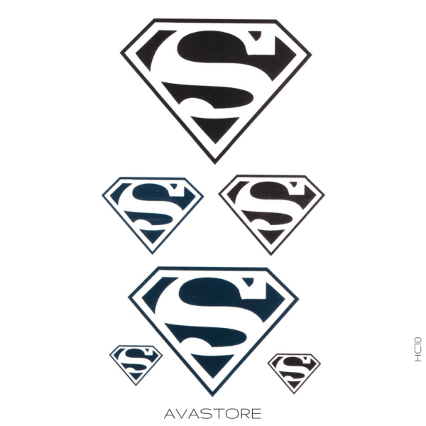 image tatouage superman logo